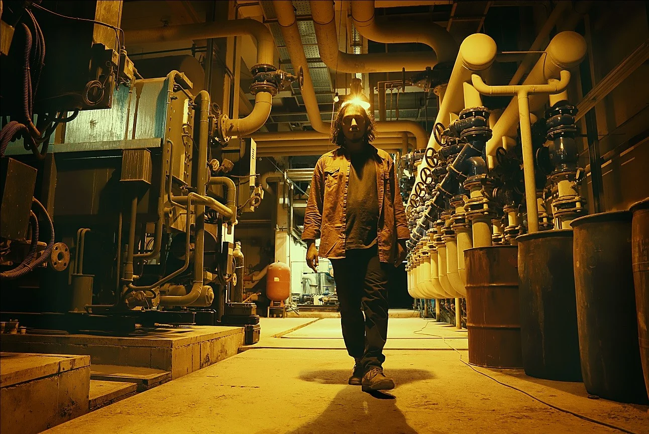 Acid Base machinery scene