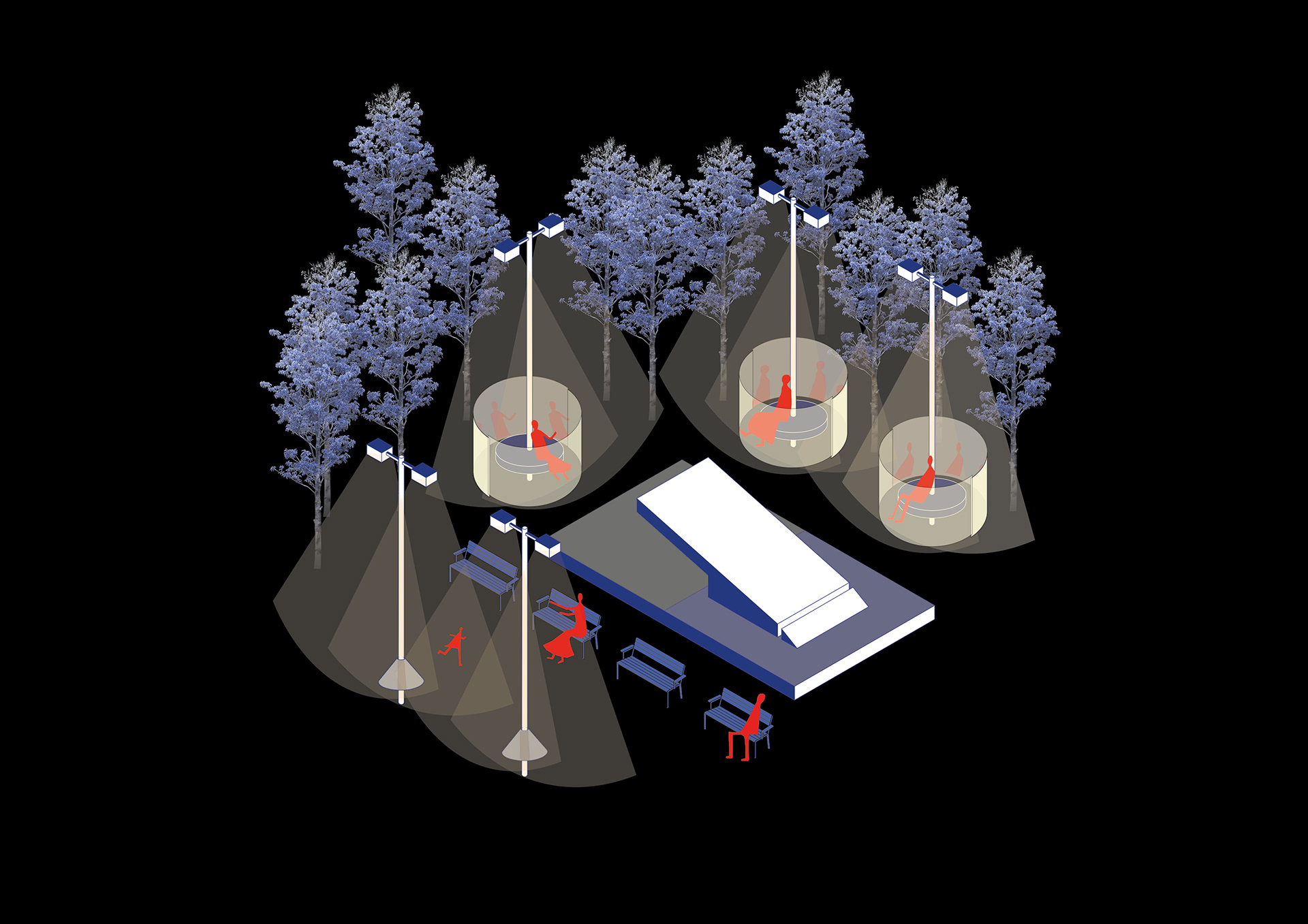 Installation axonometric view