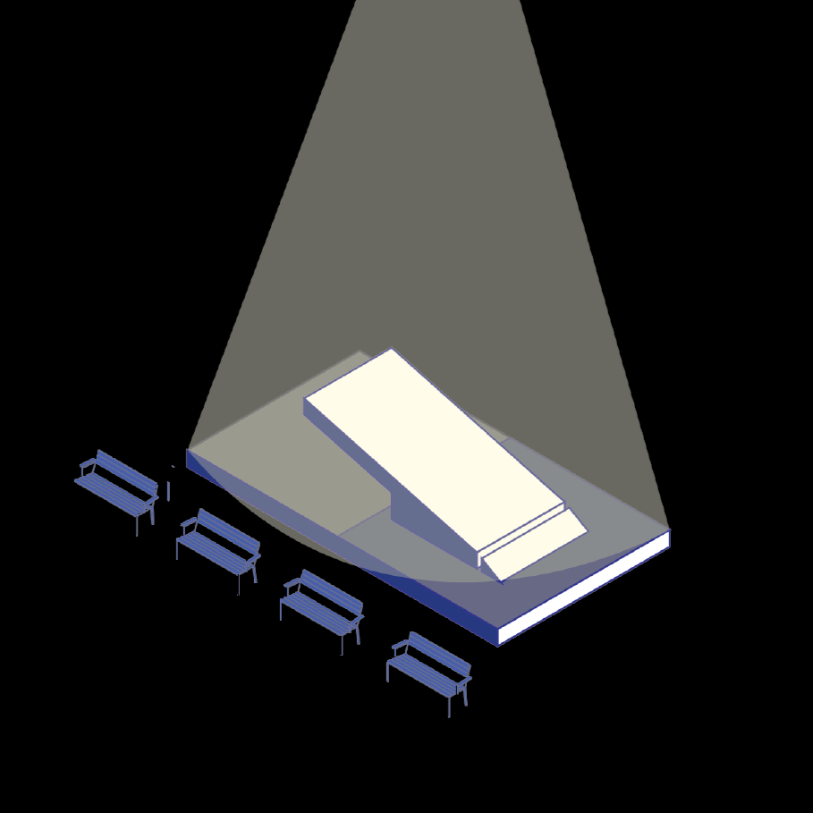 Safety and solitude lighting concept