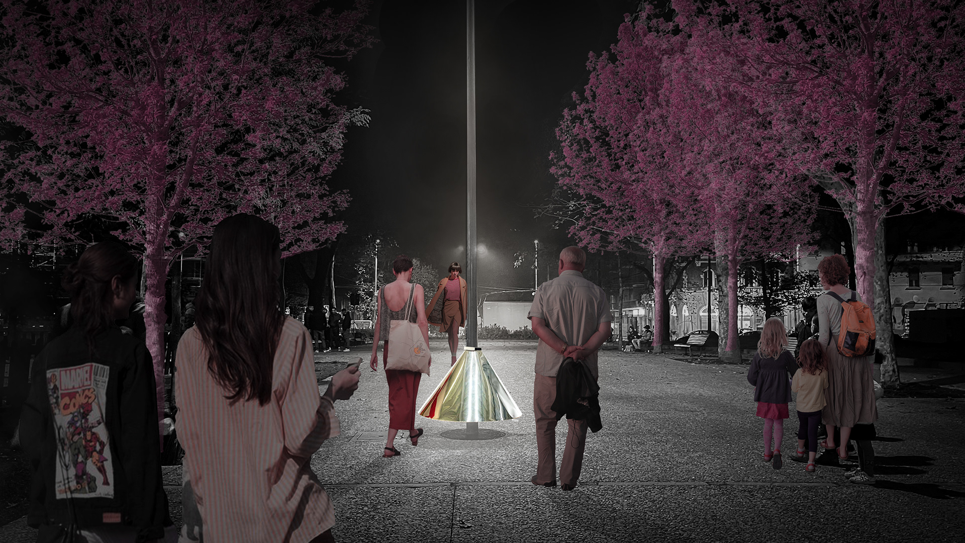 City Lights night visualization