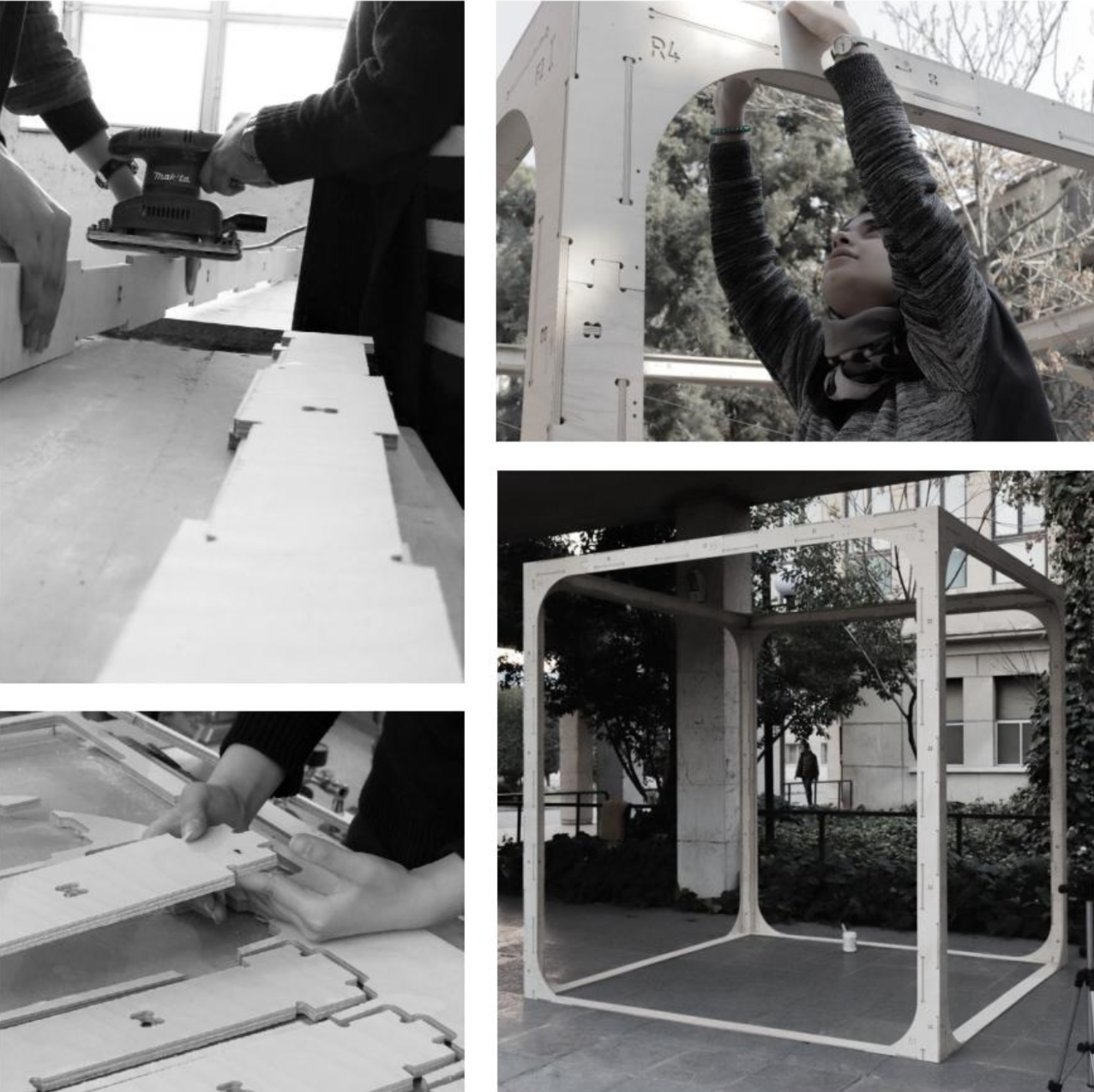 Floated Plates frame assembly