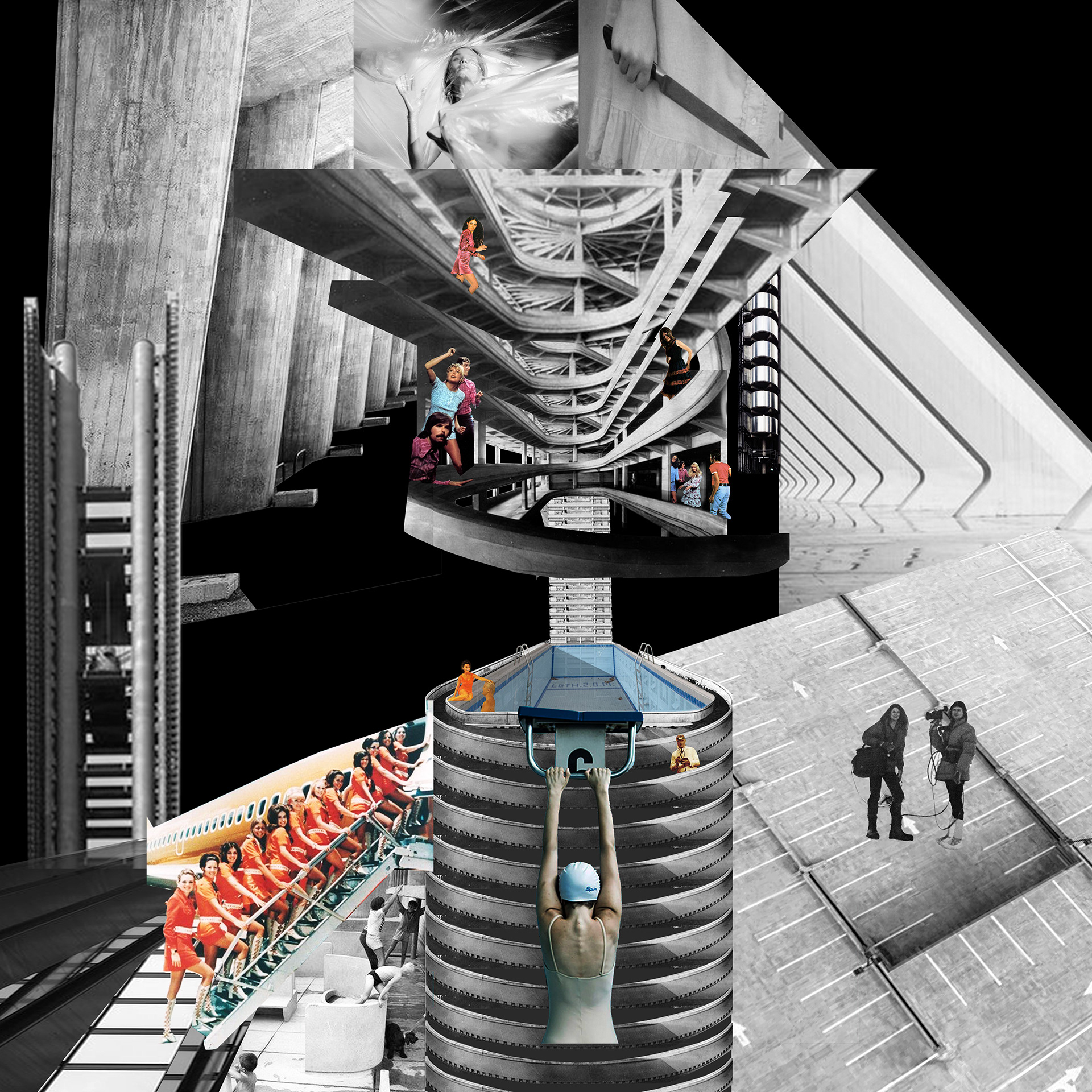 High-Rise collage two