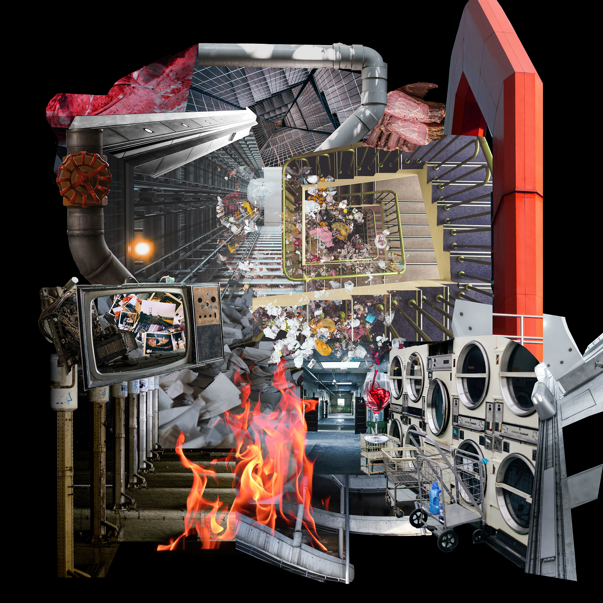 High-Rise collage five