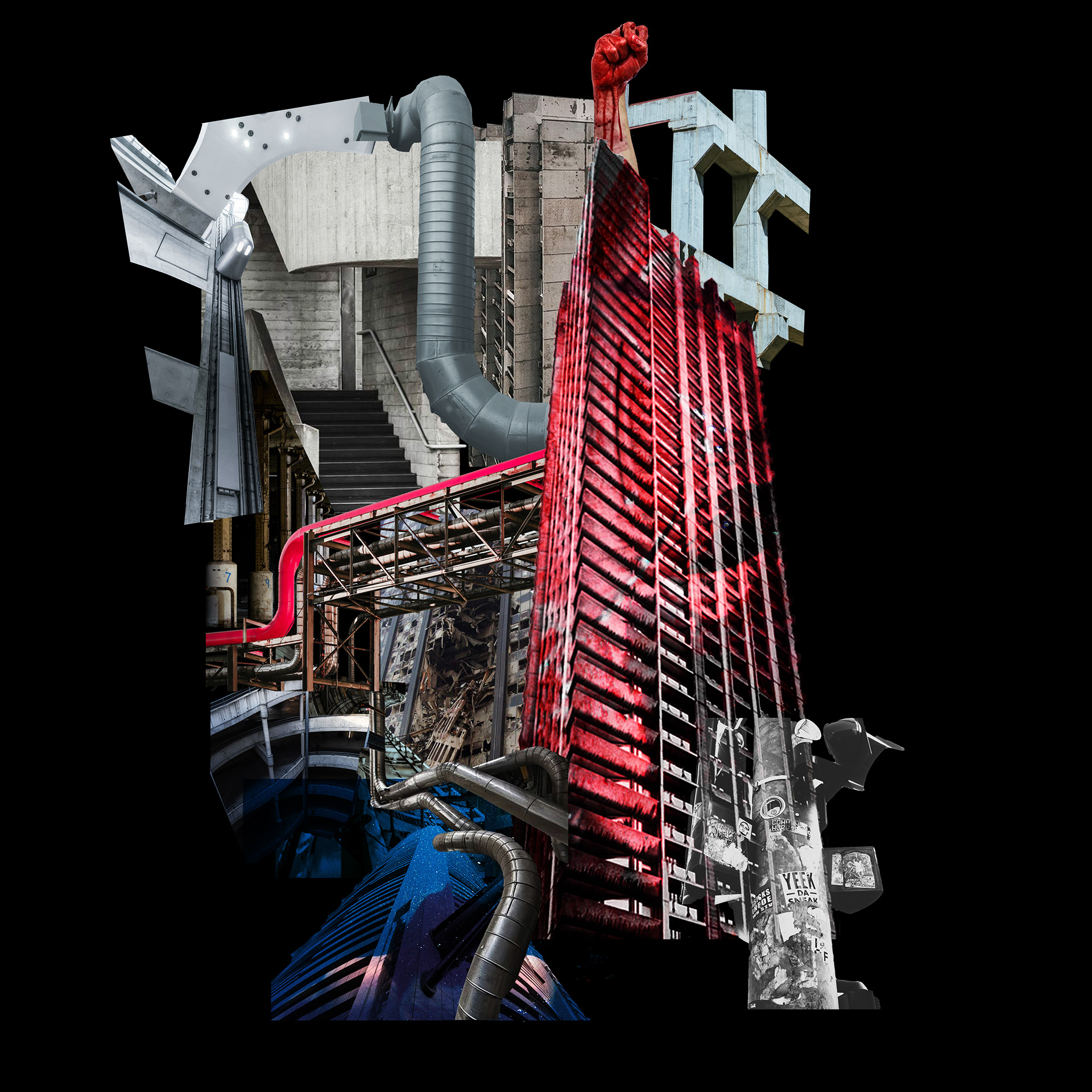 High-Rise collage six