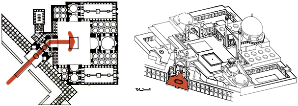 Shah Mosque spatial layers