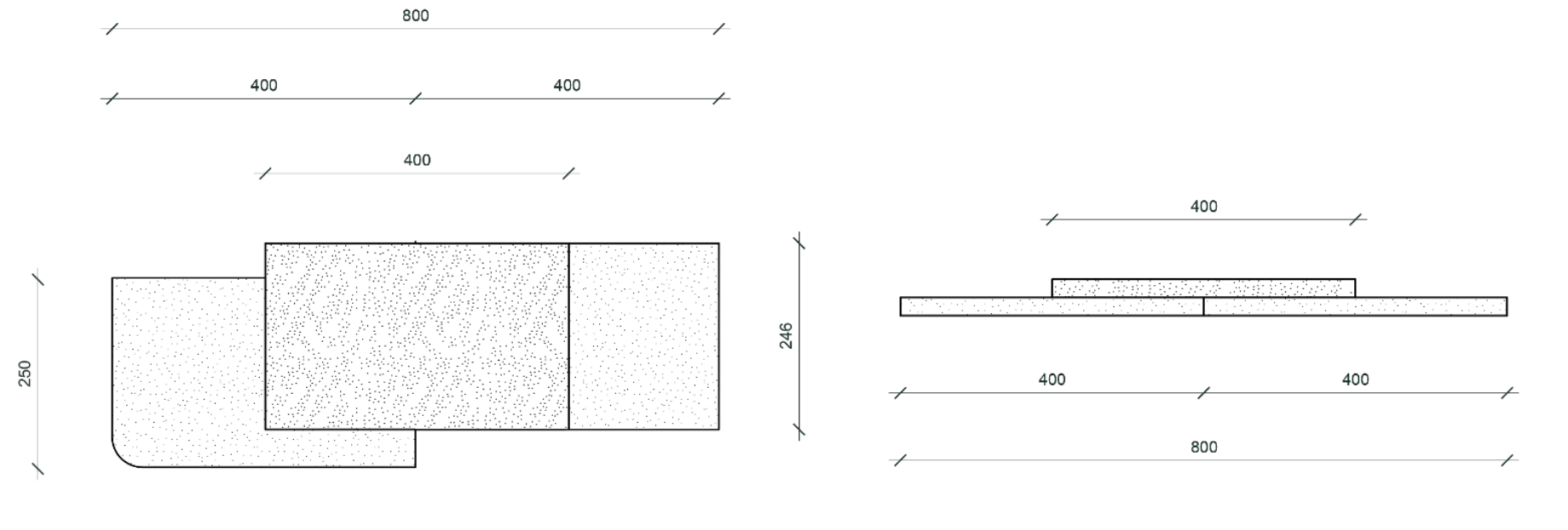 The Attractor technical drawing