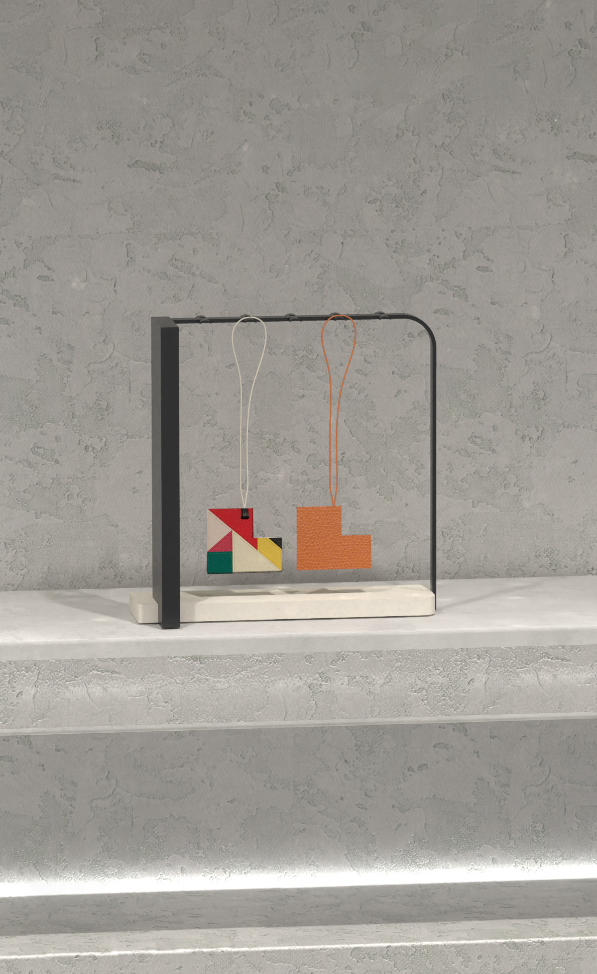 The Charmer display with product