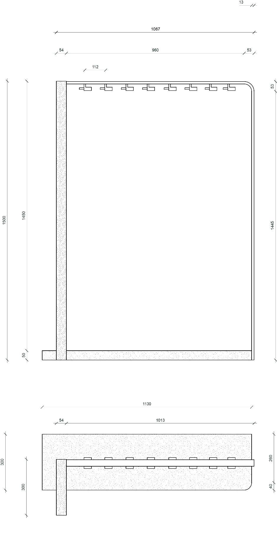 Medium Bearer dimensions